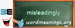 WordMeaning blackboard for misleadingly